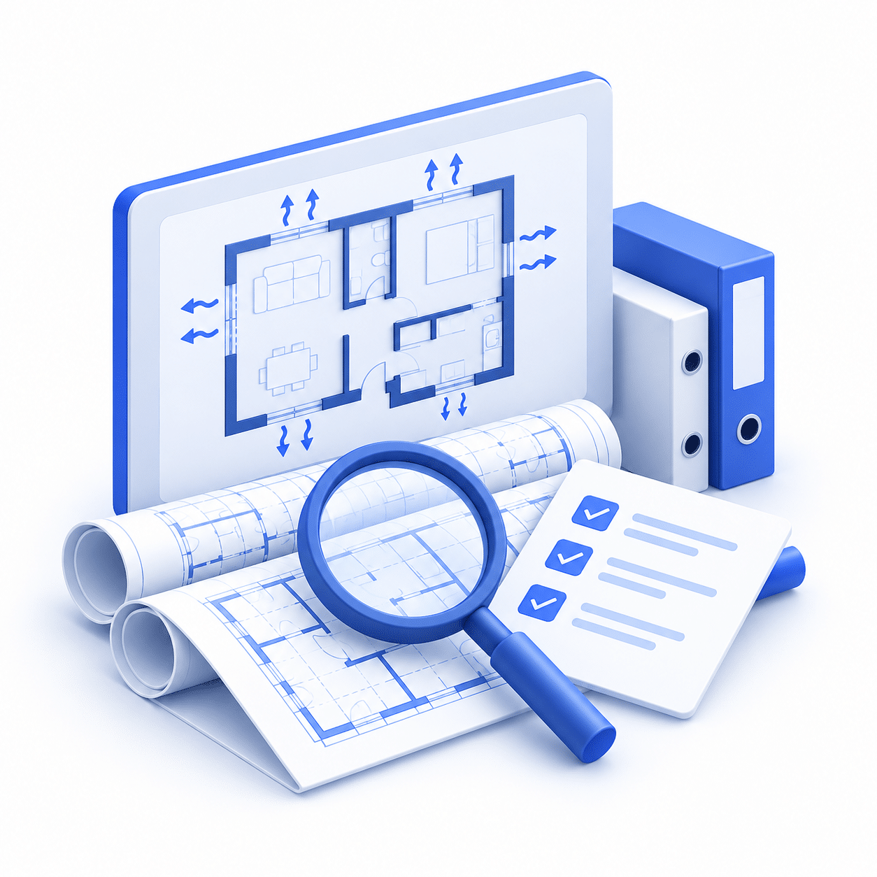 Project data analysis for heat loss calculations